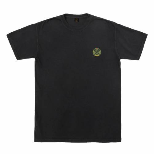 Dark Seas Commando Pigment T-shirt - Black