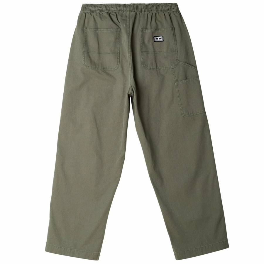 Obey Big Easy Canvas Pant - Smokey Olive