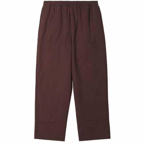 Obey Big Easy Canvas Pant - Dark Brown