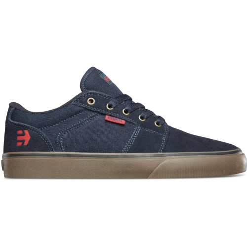 Etnies Barge LS Shoes - Navy / Gum / Gold