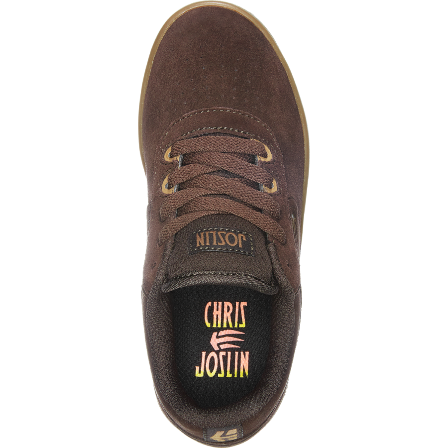Etnies Joslin Kids Shoes - Brown / Gum 