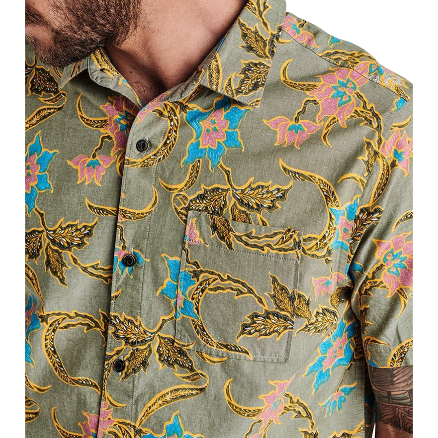 Roark Batavia Batik Button Up Shirt