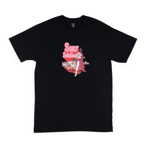 Sour Super Sour Tee - Black