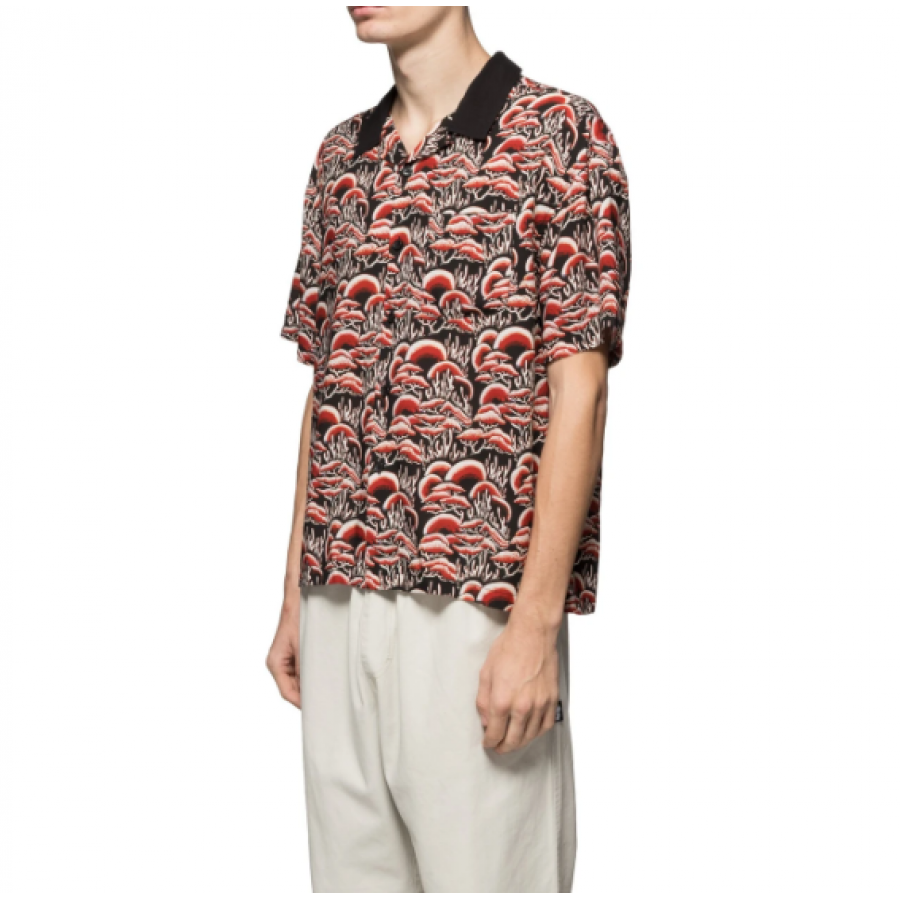 Stussy Coral Pattern Shirt - Red