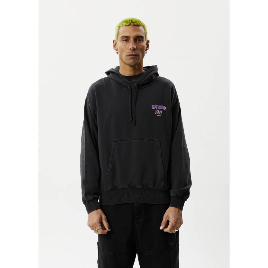 Afends Beyond Life Hoodie - Stone Black