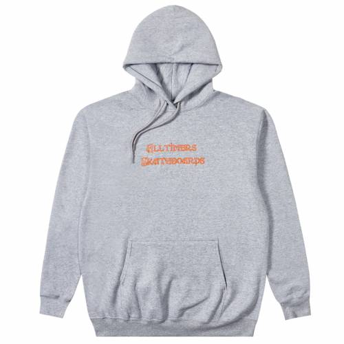 Alltimers Noelle Embroidered Hoodie - Heather Grey