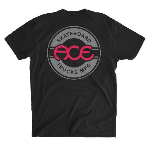 Ace Trucks Seal T-Shirt - Black