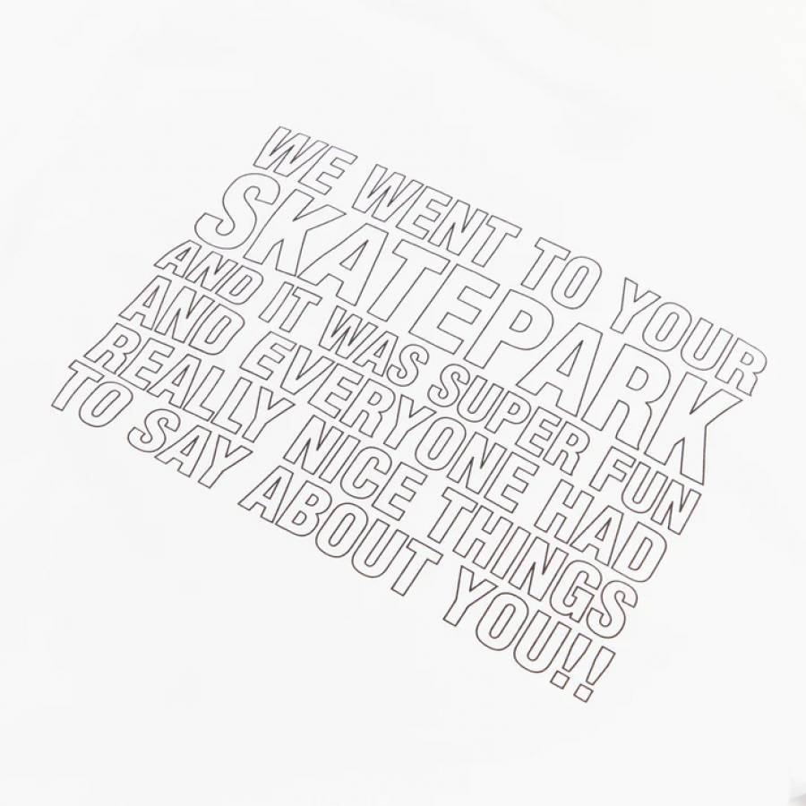 Bronze 56K X Alltimers Skatepark T-Shirt - White