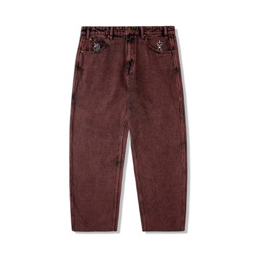 Butter Critter Denim Jeans - Brick