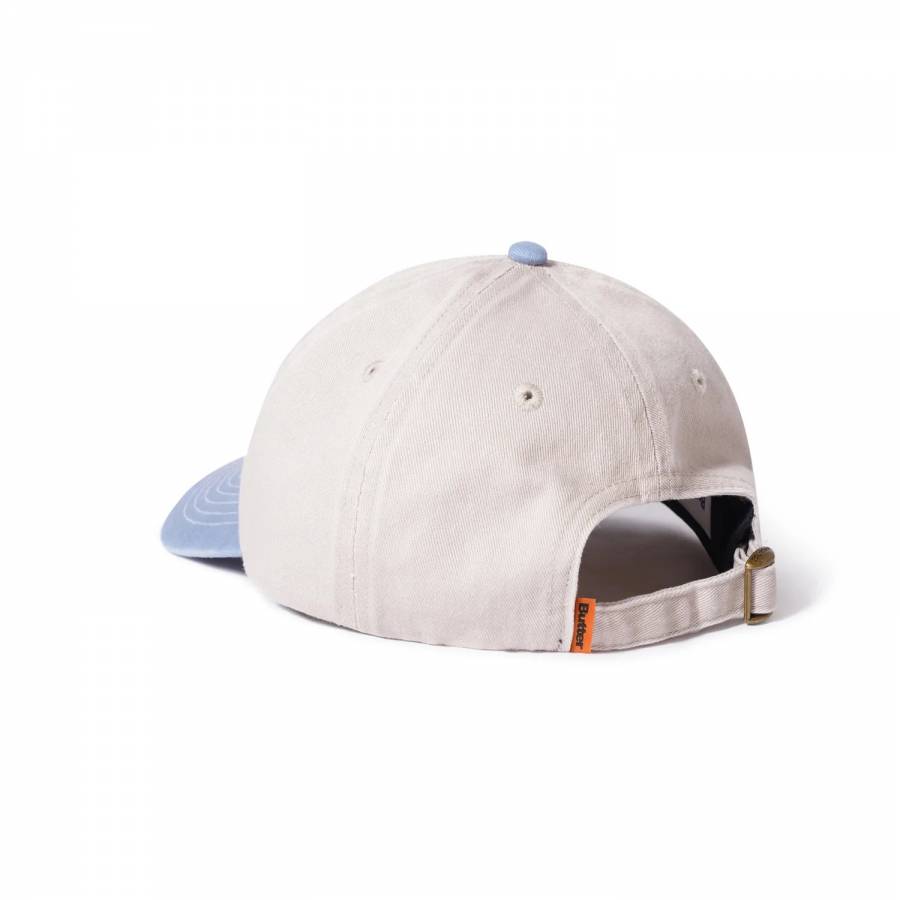 Butter Lonnie 6 Panel Cap - Khaki / Light Blue