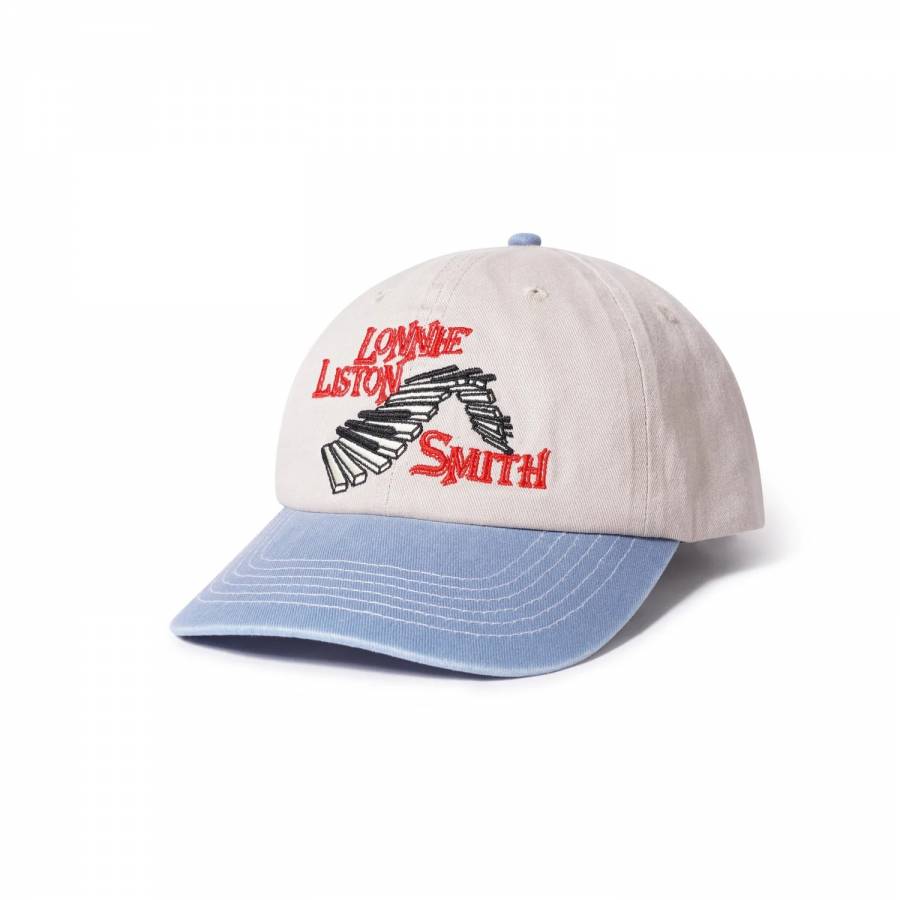 Butter Lonnie 6 Panel Cap - Khaki / Light Blue