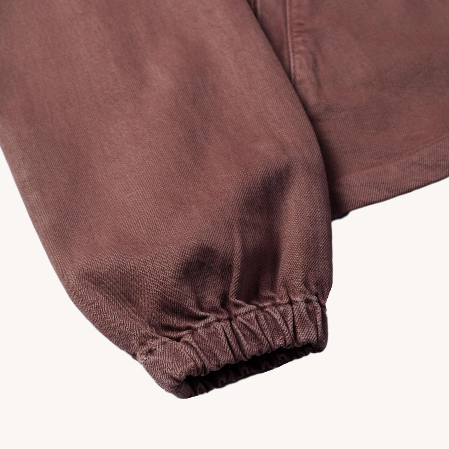 Blue Flowers Sunshine Jacket - Washed Brown