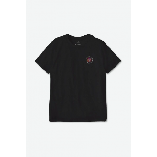 Brixton Future S/S Relaxed Tee - Black Garment Dye