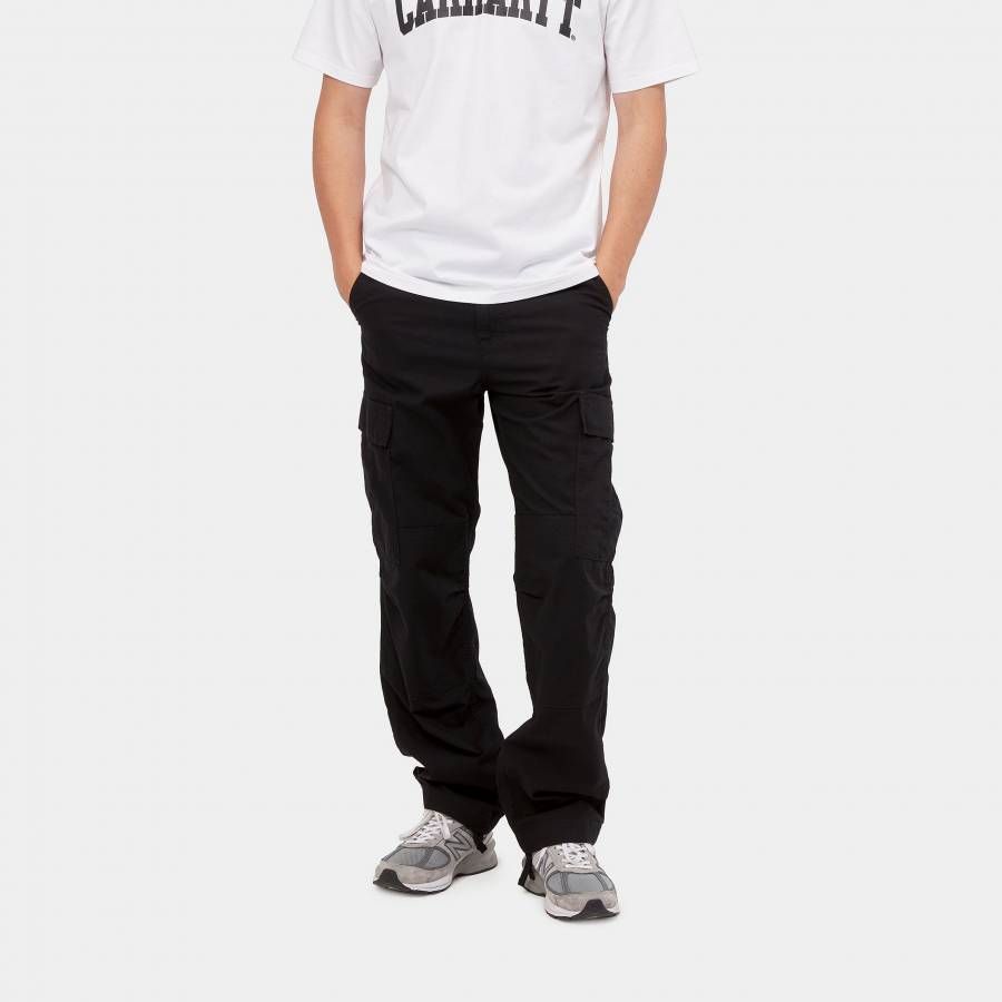 Carhartt WIP Regular Cargo Pant - Black (Rinsed)