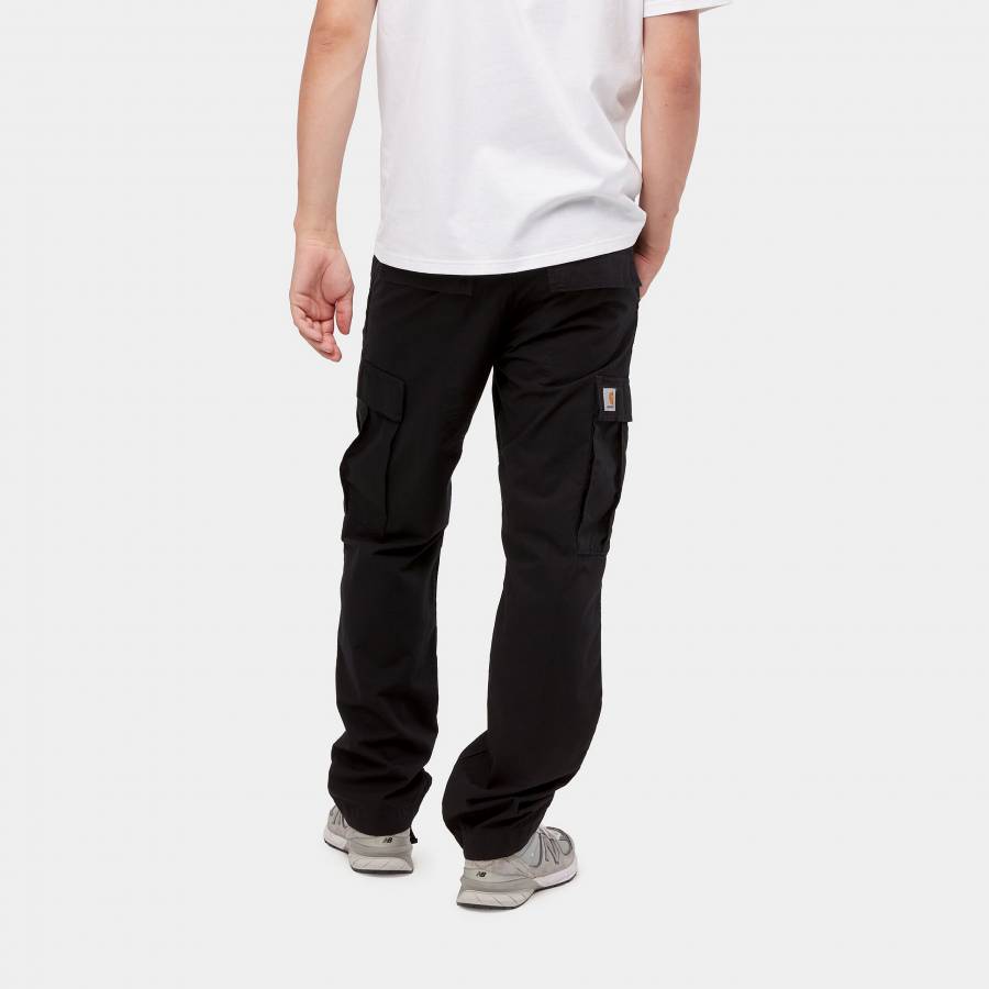 Carhartt WIP Regular Cargo Pant - Black (Rinsed)