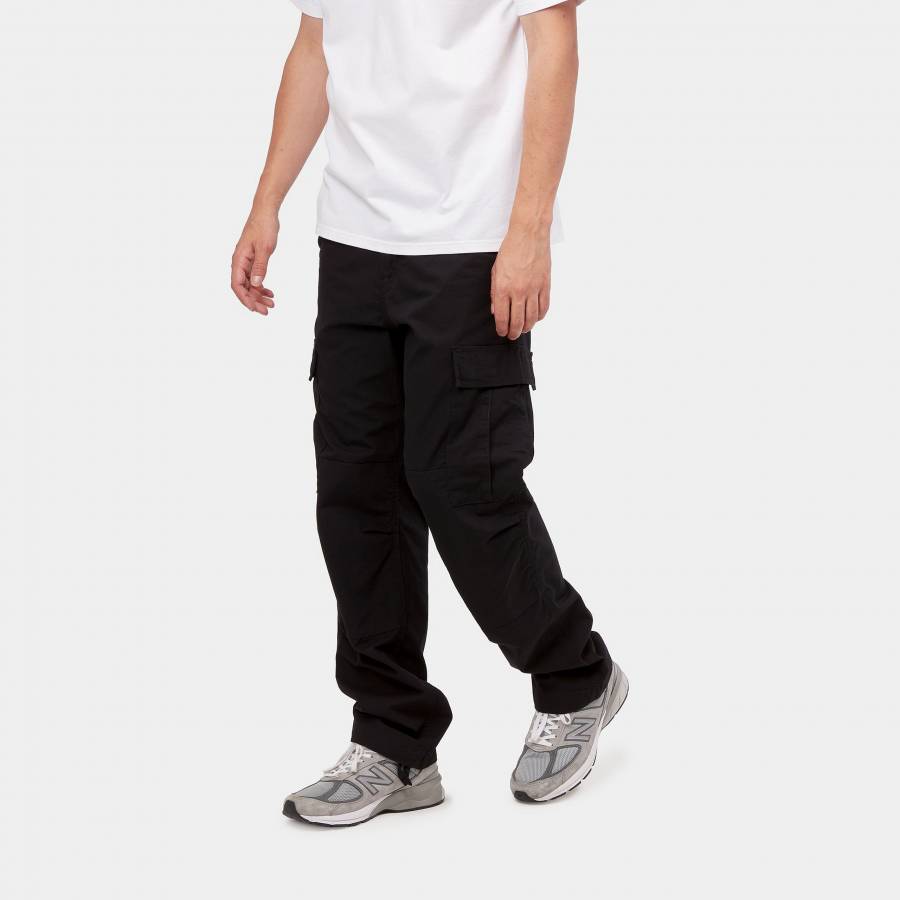 Carhartt WIP Regular Cargo Pant - Black (Rinsed)