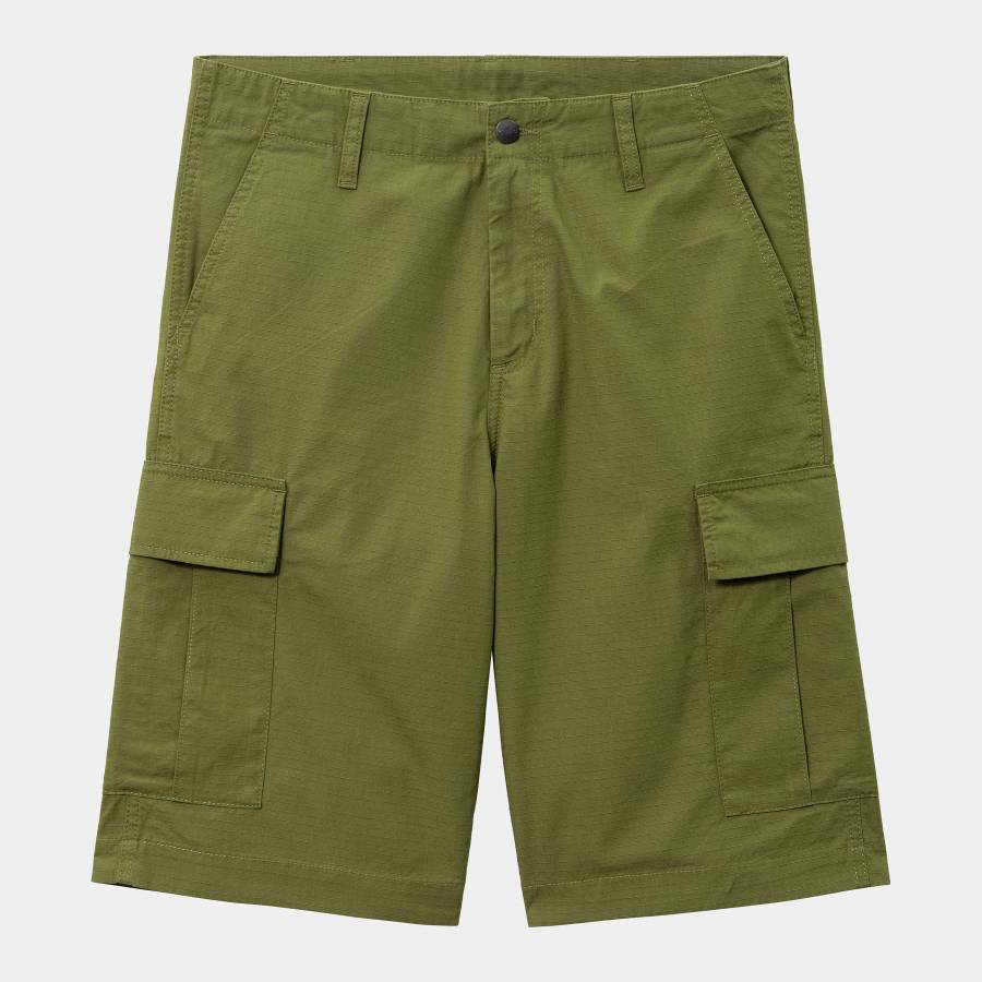 Carhartt WIP Regular Cargo Short - Kiwi (Rinsed)