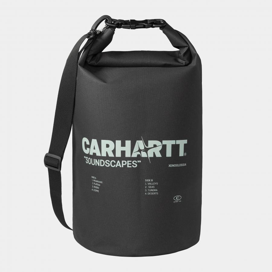 Carhartt WIP Soundscape Dry Bag - Black / Yucca