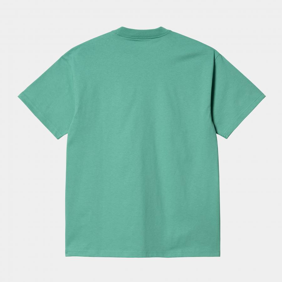 Carhartt WIP S/S Snek T-shirt - Aqua Green