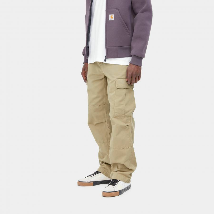Carhartt WIP Regular Cargo Pant - Ammonite (Garment Dyed)