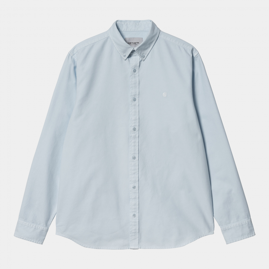 Carhartt WIP L/S Bolton Shirt - Icarus (garment dy...