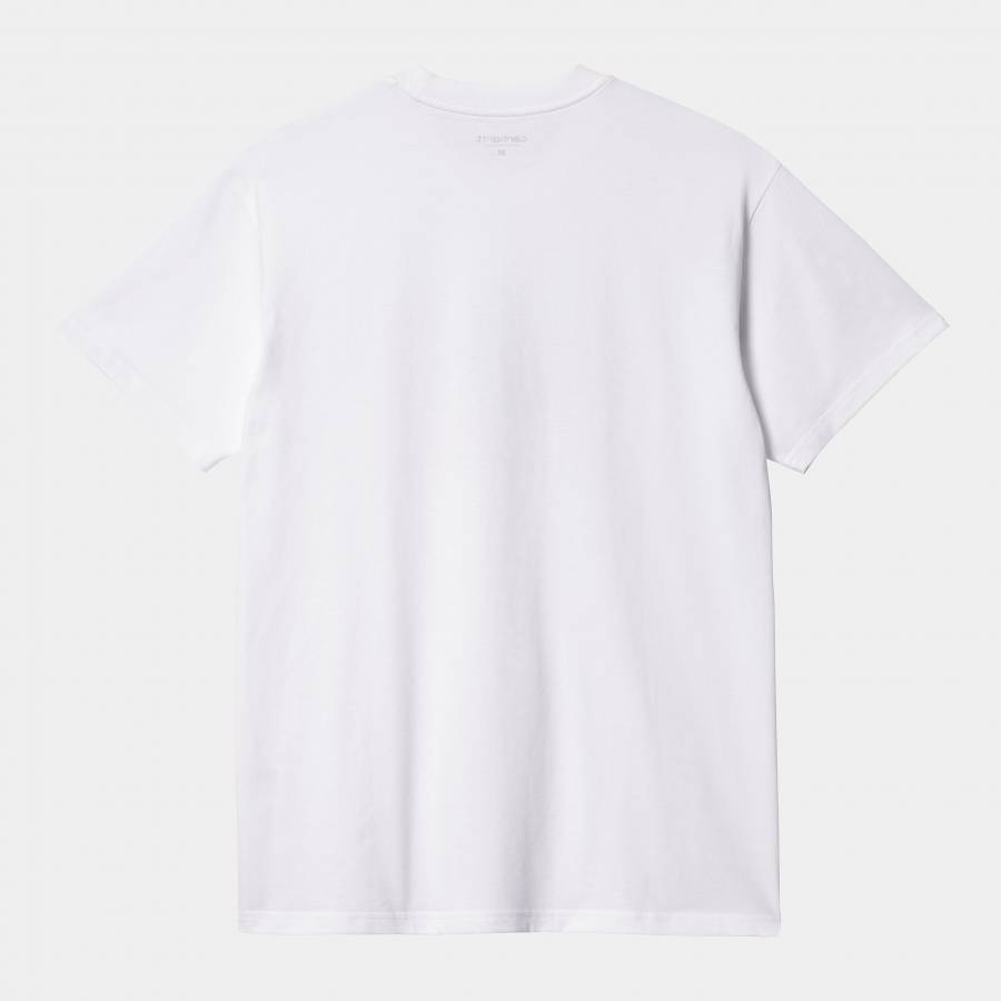 Carhartt WIP S/S Stone Cold T-Shirt - White