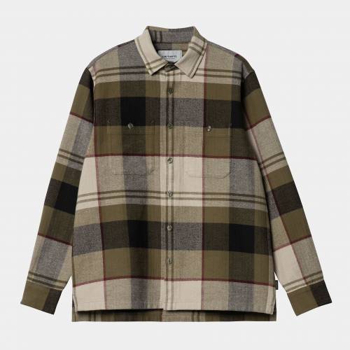 Carhartt WIP L/S Dellinger Shirt - Highland