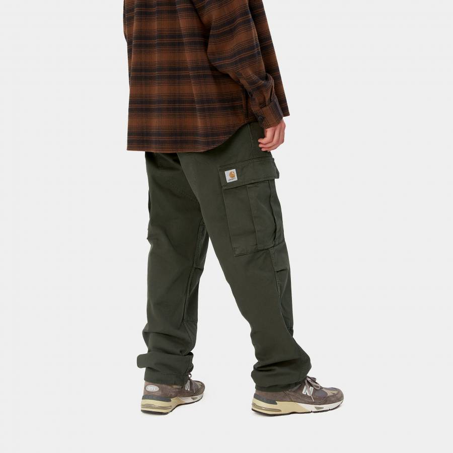 Carhartt WIP Regular Cargo Pant - Plant (Garment Dyed)
