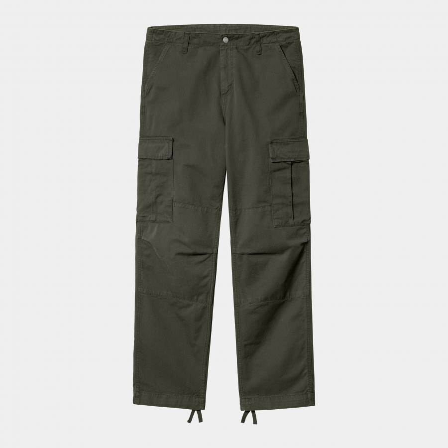 Carhartt WIP Regular Cargo Pant - Plant (Garment Dyed)