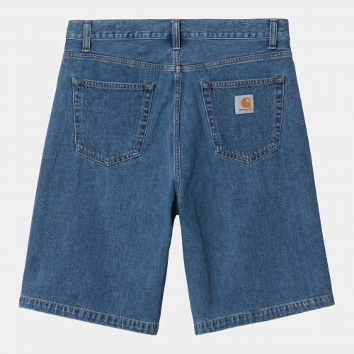 Carhartt WIP Landon Short - Blue (Heavy Stone Wash)