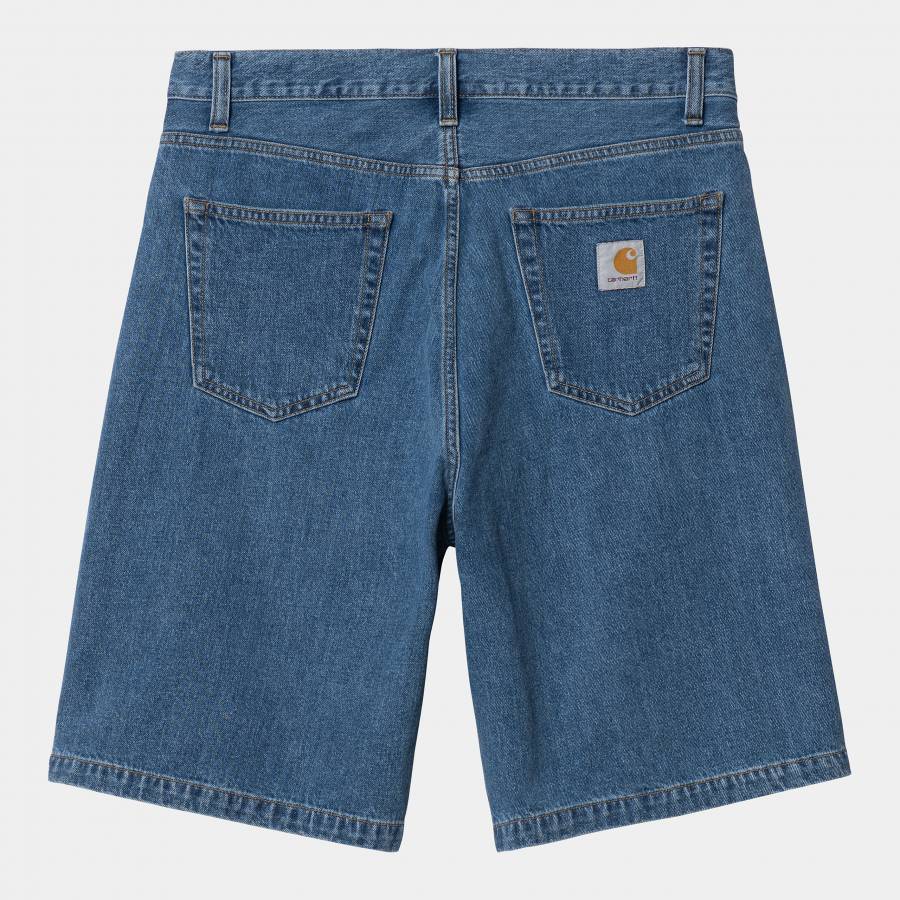 Carhartt WIP Landon Short - Blue (Heavy Stone Wash...