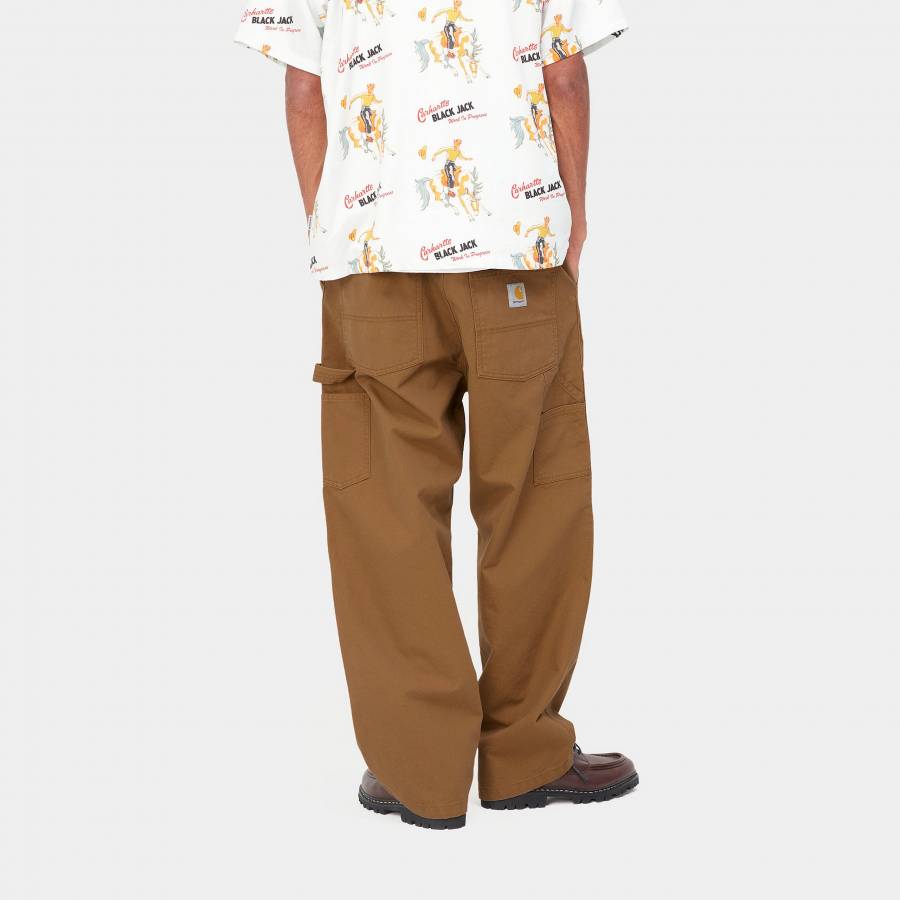 Carhartt WIP Wide Panel Pant - Hamilton Brown (Rinsed)
