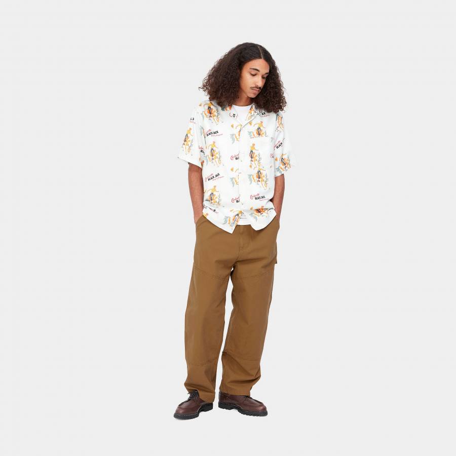 Carhartt WIP Wide Panel Pant - Hamilton Brown (Rinsed)