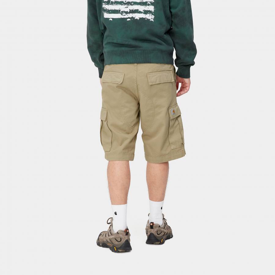Carhartt WIP Regular Cargo Short - Ammonite (Garment Dyed)