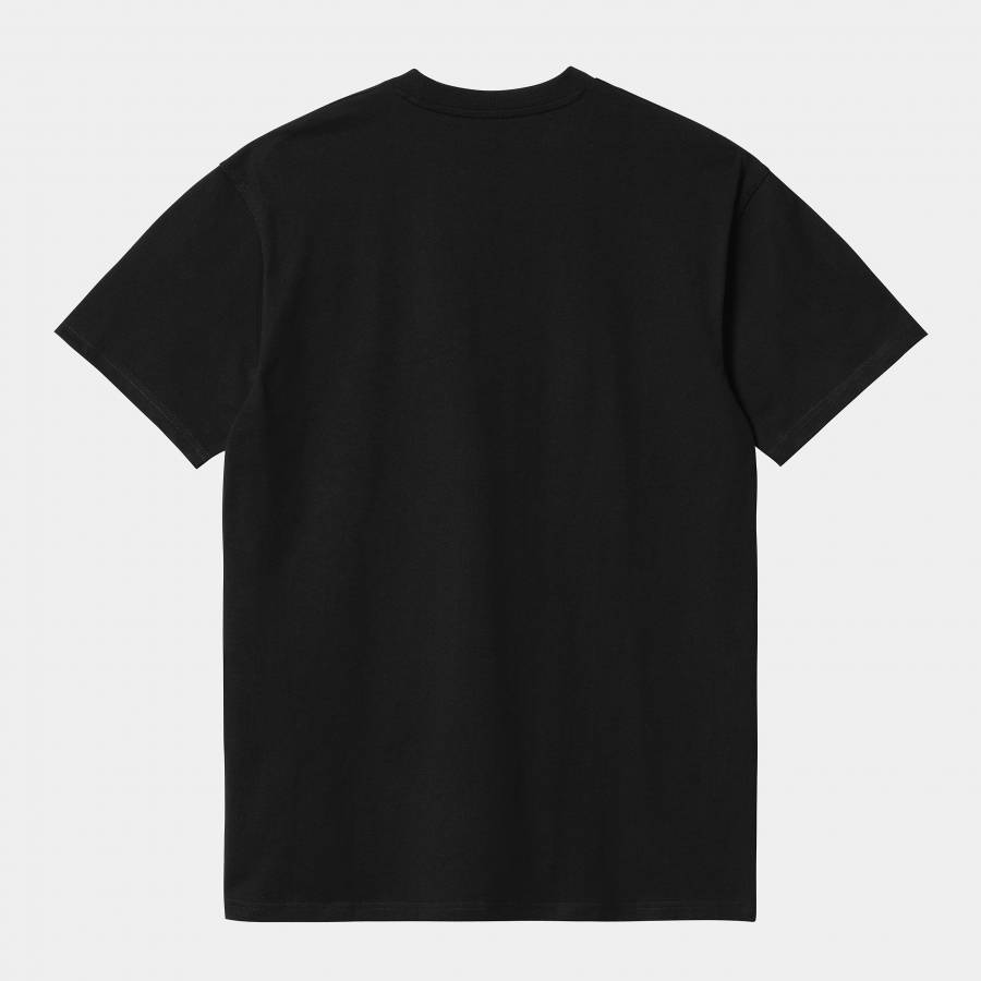 Carhartt WIP S/S American Script T-Shirt - Black