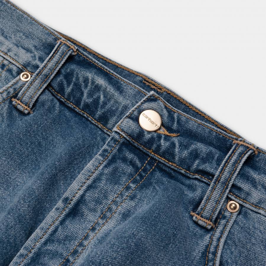 Carhartt WIP Klondike Pant - Blue (Worn Bleached)