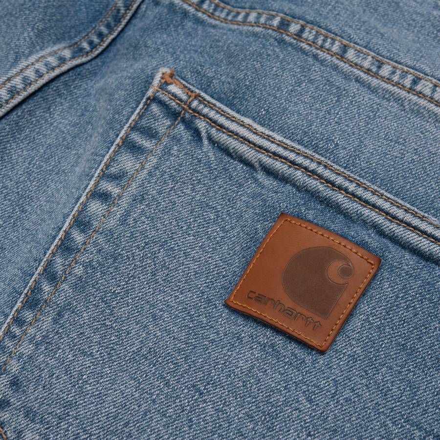 Carhartt WIP Klondike Pant - Blue (Worn Bleached)