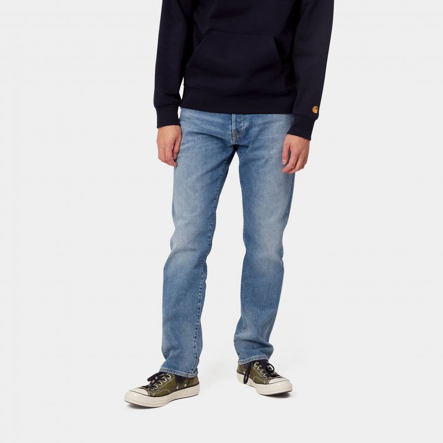 Carhartt WIP Klondike Pant - Blue (Worn Bleached)
