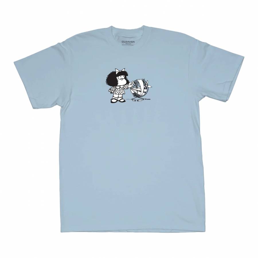 Cleaver "Sick World" T-Shirt - Sky