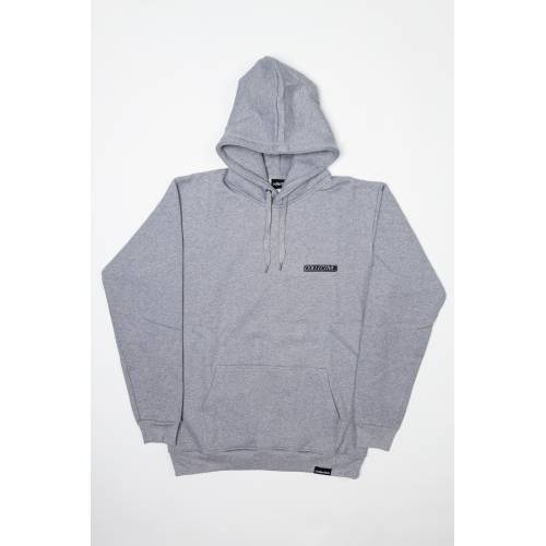 Collective Box 3D Hoodie - Heather Grey / Black