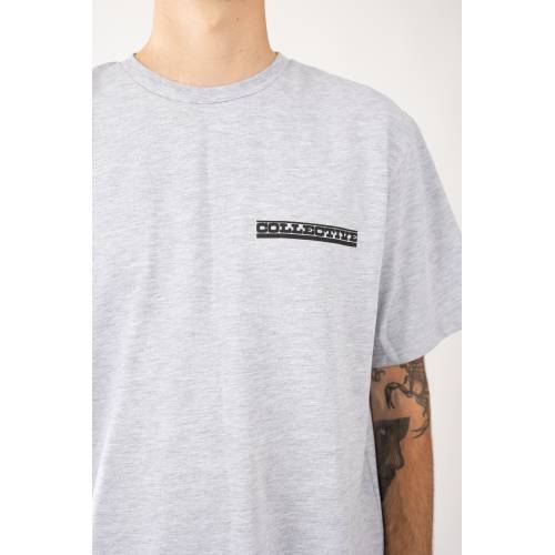 Collective Cartoon T-Shirt - Grey / Black