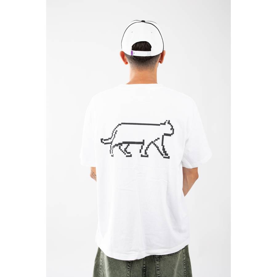 Collective Retro Game T-Shirt - White / Black