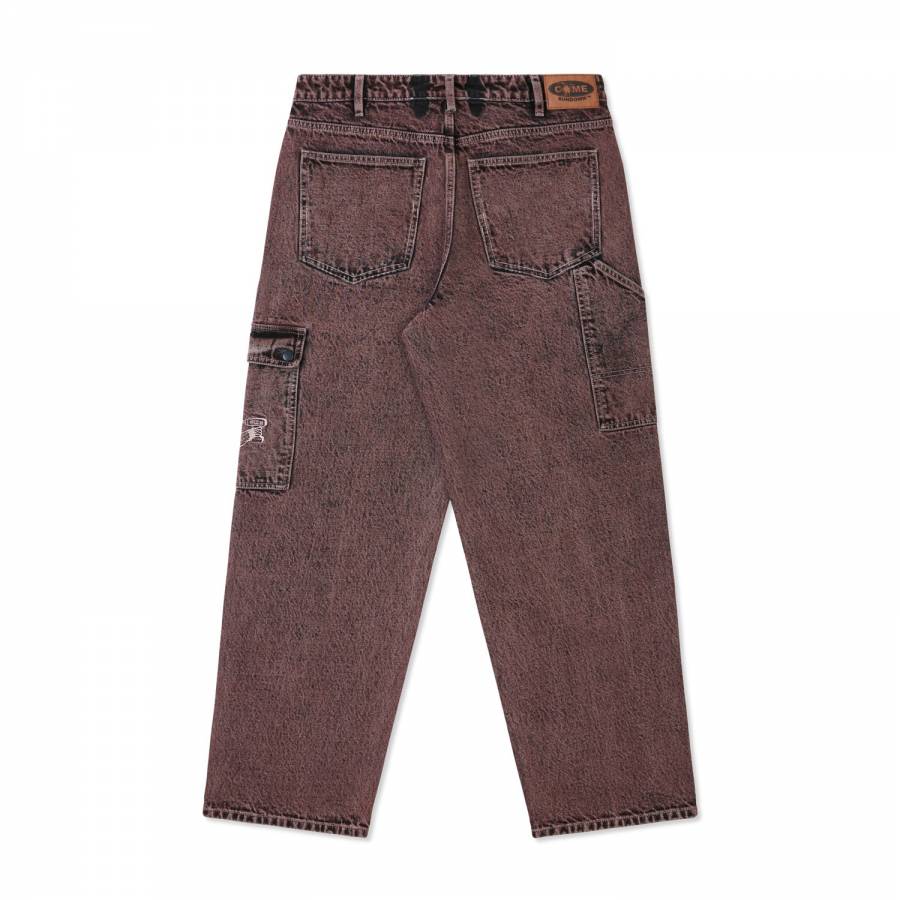 Come Sundown Helix Jeans Washed - Plum