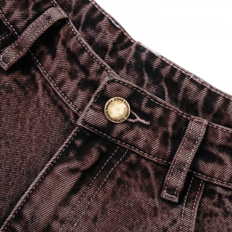 Come Sundown Helix Jeans Washed - Plum