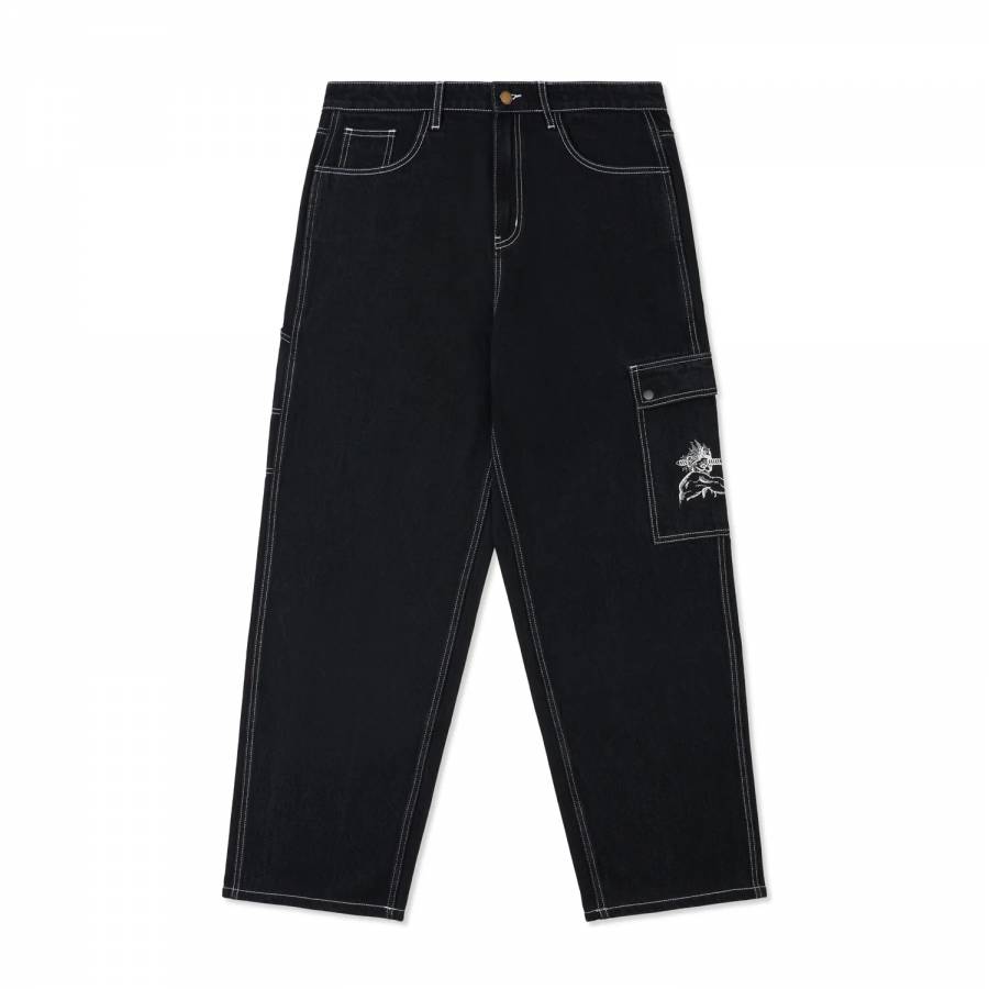 Come Sundown Helix Jeans Washed - Black