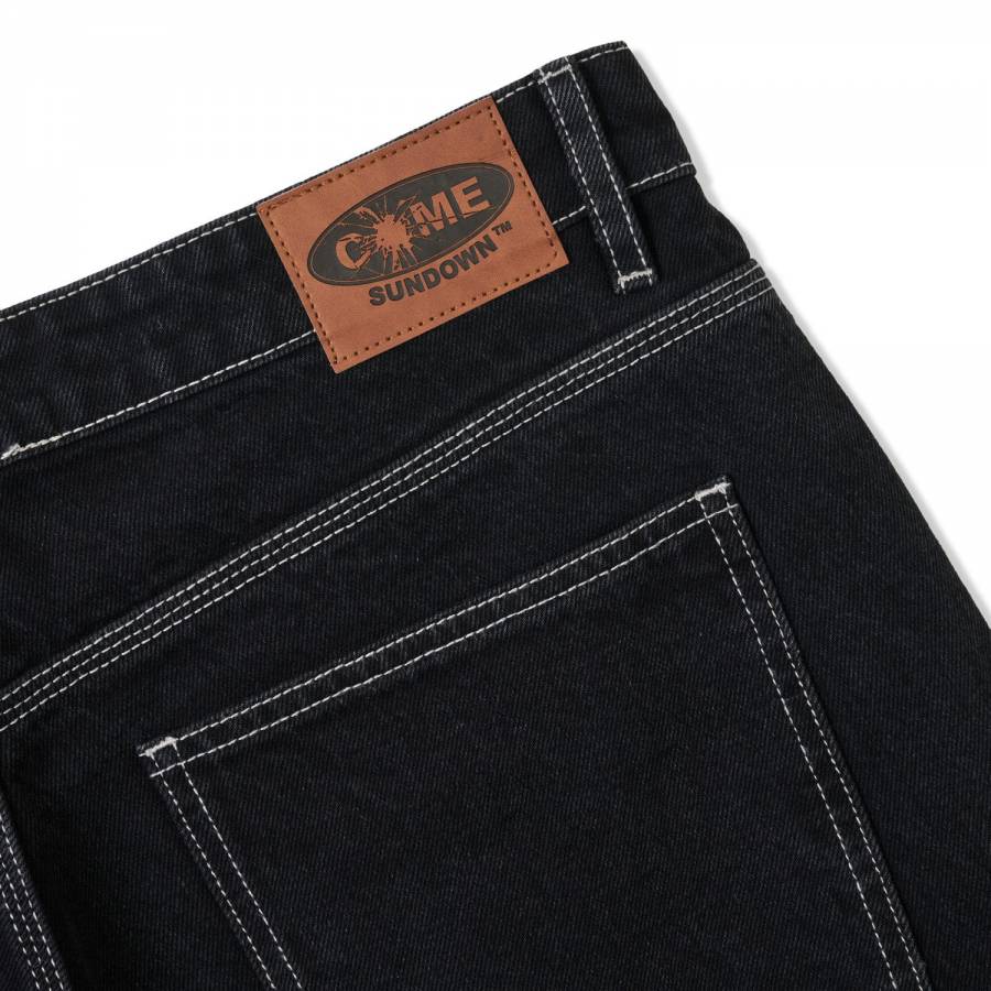 Come Sundown Helix Jeans Washed - Black