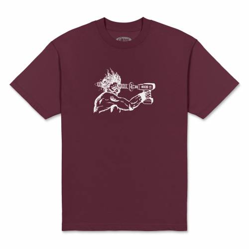 Come Sundown Helix S/S T-Shirt - Plum