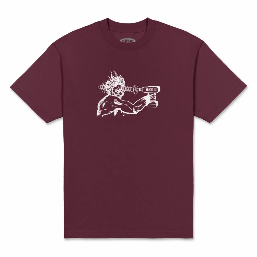 Come Sundown Helix S/S T-Shirt - Plum