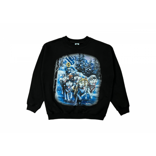 Damage Alaska Crewneck - Black