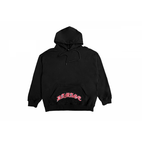 Damage Old Town Hoodie - Black